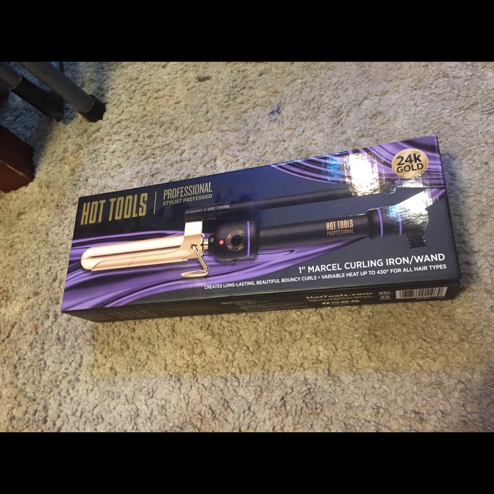 ❤️1” BARREL MARCEL CURLING IRON❤️